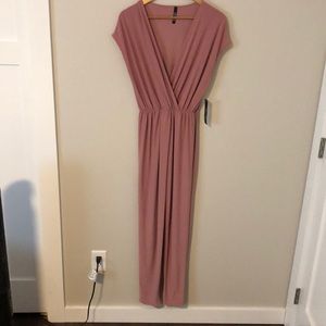 Dusty pink jumpsuit